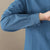 Blusa tradicional china de algodón con cuello mandarín de la firma
