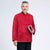 Veste chinoise traditionnelle en velours à motif de bon augure avec boutons à sangle