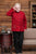 Mandarin Collar Traditional Chinese Jacket with Good Fortune Embroidery Pockets
