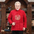 Mandarin Collar Dragon Embroidery Corduroy Traditional Chinese Jacket Father Coat