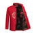 Mandarin Collar Auspicious Embroidery Corduroy Traditional Chinese Jacket