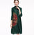 3/4 Sleeve Mandarin Collar Modern Cheongsam A-line Dress