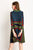 Paisley Pattern Modern Cheongsam Mini A-line Dress