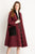 Long Sleeve Knee Length Velvet Chinese Style Wind Coat