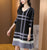 Half Sleeve Round Neck Folded Chinese Style Casual Dress