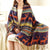 Elk Pattern Soft & Warm Pleuche Scarf Shawl with Tassels