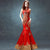 Phoenix Appliques Halter Top Vestido de novia chino de sirena de cuerpo entero
