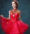 Cheongsam Top Tulle Jupe Robe de soirée de style chinois Robe de cocktail