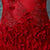 Vestido de novia sirena con cuello en V y apliques de encaje floral
