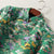 Half Sleeve Cheongsam Top Bubble Skirt Floral Dress