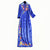 Floral Embroidery Long Sleeve Cheongsam Chinese Style Evening Dress