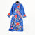 Floral Embroidery Long Sleeve Cheongsam Herve Leger Dress