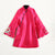 Floral Embroidery Mandarin Sleeve A-line Cheongsam Top Chinese Jacket