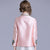 Floral Embroidery 3/4 Sleeve Short Chinese Jacket