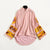 Mandarin Sleeve Floral Embroidery Traditional Chinese Coat with Strap Buttons