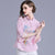 Mandarin Sleeve Peacock Embroidery Chinese Style Casual Coat