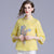 Mandarin Sleeve Peacock Embroidery Chinese Style Casual Coat