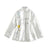 Round Neck Floral Embroidery Simple Style Chinese Jacket