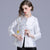 Round Neck Floral Embroidery Simple Style Chinese Jacket