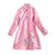 Floral Embroidery Mandarin Collar Cheongsam Style Long Coat