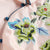 Floral Embroidery Long Sleeve Cheongsam Style Long Coat