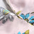 Long Sleeve Knee Length Floral Taffeta Cheongsam Chinese Dress