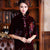 Chinese Style Velvet Shawl Cloak Bolero Jacket