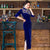 Robe chinoise Cheongsam en velours pleine longueur à col trou de serrure avec paillettes