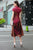 Abito Ao Dai in seta vietnamita con top classico cheongsam