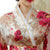 Traje de kimono japonés Bata Vintage Yukata