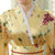 Traje de kimono japonés Bata Vintage Yukata