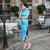 Full Length Cap Sleeve Floral Brocade Cheongsam Evening Dress