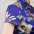 Cap Sleeve Tea Length Floral Cheongsam Chinese Dress