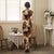 Tea Length Floral Silk Blend Cheongsam Chinese Dress