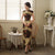 Tea Length Floral Silk Blend Cheongsam Chinese Dress