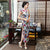 Cap Sleeve Full Length Floral Silk Blend Cheongsam Chinese Dress