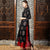 Long Sleeve Mandarin Collar Brocade Chinese Wind Coat