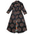 Long Sleeve Mandarin Collar Brocade Chinese Wind Coat