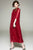 Organza with Auspicious Embroidery Full Length Cheongsam Prom Dress