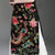 Floral Embroidery Signature Cotton Full Length Ao Dai Cheongsam with Pants