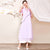 Floral Embroidery Chinese Han Costume Two-piece Chinese Dress