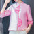 Mandarin Collar Floral Embroidery Traditional Chinese Jacket