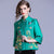 Blumenstickerei Cheongsam Top im chinesischen Stil Baseballuniform