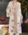 Manteau matelassé pour femmes de style chinois avec broderie florale de qualité supérieure