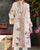 Top Grade Floral Embroidery Chinese Style Women's Wadded Coat