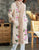 Top Grade Floral Embroidery Chinese Style Women's Wadded Coat