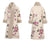 Manteau matelassé pour femmes de style chinois avec broderie florale de qualité supérieure