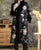 Top Grade Floral Embroidery Chinese Style Women's Wadded Coat