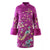 Wattierter Mantel für Damen im chinesischen Stil mit Phoenix- und Blumenstickerei