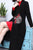 Floral Embroidery Pocket Chinese Style Wool Coat Wind Coat